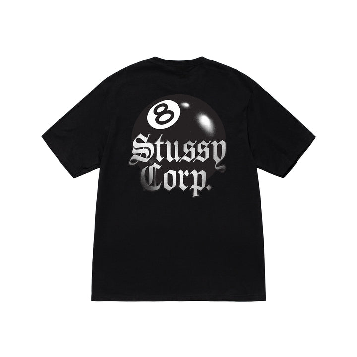 Stussy 8 Kugel Corp T-Shirt Schwarz