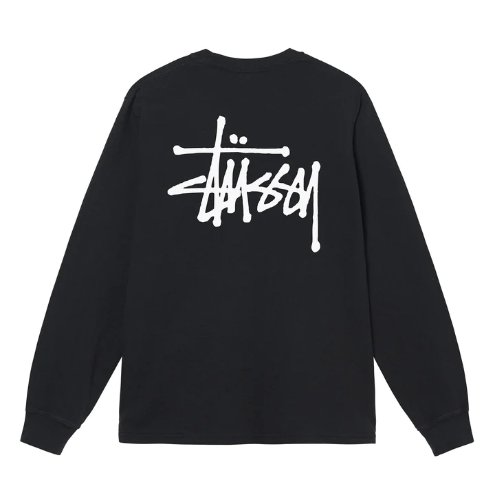 Stussy Basic Pigment Dyed LS Tee