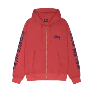 Stussy Rot Zip Up Hoodie