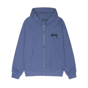 Stussy Blau Zip Up Hoodie