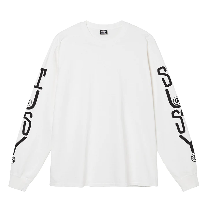 Stussy Classic Stack Pigment Dyed LS T-Shirt