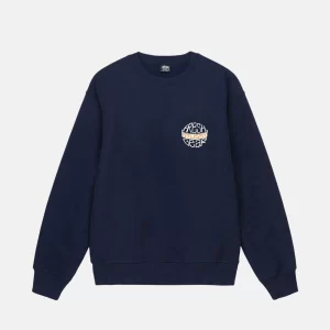 STUSSY FRESH GEAR MARINEBLAUES CREW