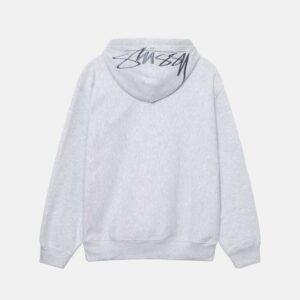 Stussy Weiß Applikation Hoodie