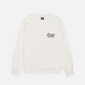 Ist Crew Stussy Pigmentgefärbt – Weiss