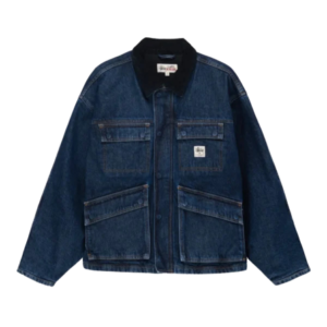 Stussy Jacke Aus Gewaschenem Denim Kaufen