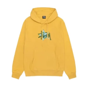 Stussy Star Gelb Hoodie