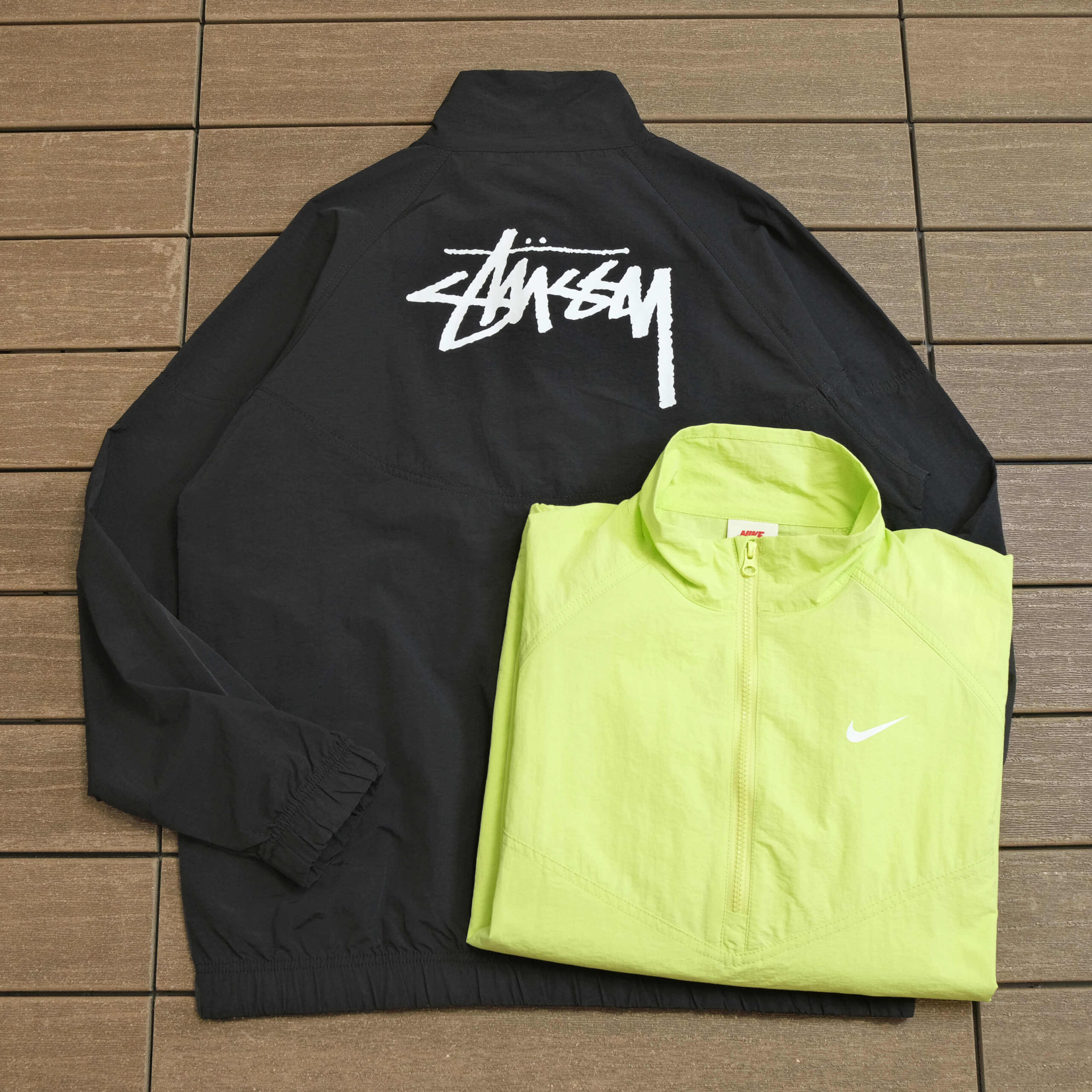 Stussy X Nike Windrunner Jacke