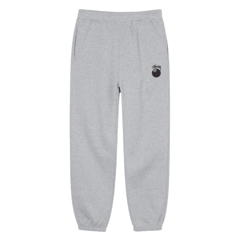 Stussy 8-Ball Logo Graue Sweatpants