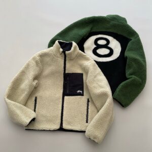 Stussy 8 Ball Sherpa-Jacke