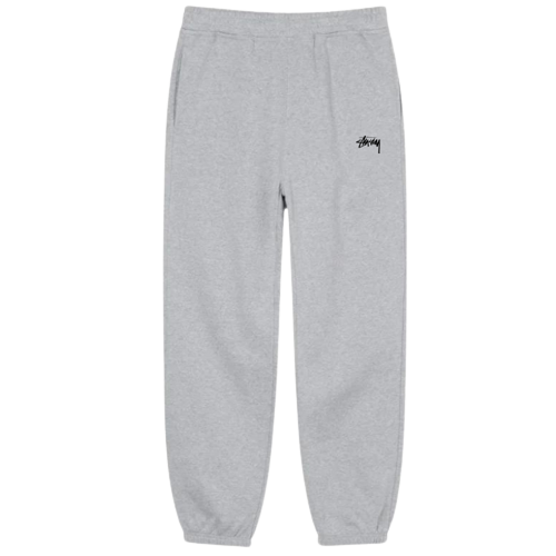 Stussy Stock Logo Graue Sweatpants